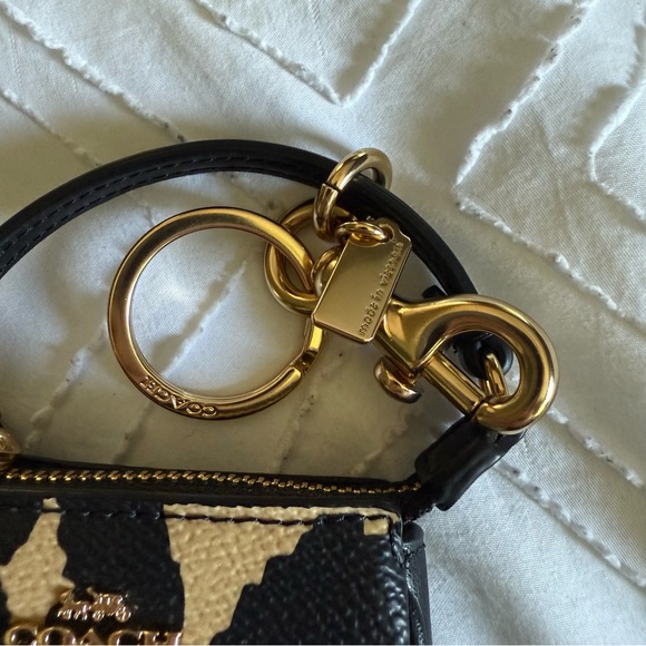 Coach Mini Nolita Leopard Bag Charm - Picture 3 of 4